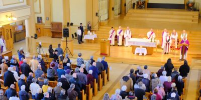 Cérémonie de fermeture de l'église Saint-David