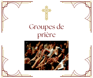 Groupes de prière