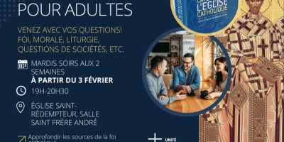 Soirées de catéchèses pour adultes