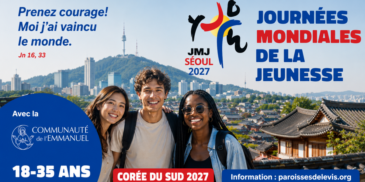 Visuel JMJ Séoul 2027